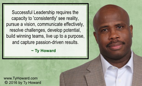 Ty Howard's Leadership and Communication Success Coaching Program Coach Ty Howard Baltimore Maryland